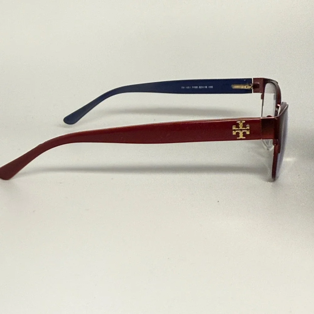 Tory Burch TY1051 3195 Burgundy Blue‎ Eyeglasses Frames 52-16-135 Womens